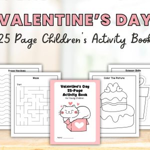 VALENTINE'S DAY - activity book for children