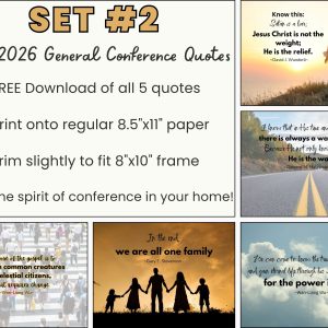 FREE Conference Quotes Set #2 (April 2026)