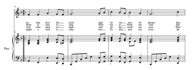 Come, We That Love the Lord #119 - ENHANCED PIANO ACCOMPANIMENT SCORE - Image 2