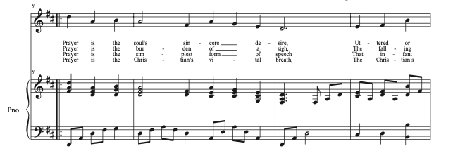 Prayer is the Soul's Sincere Desire #145 - ENHANCED PIANO ACCOMPANIMENT SCORE - Image 2